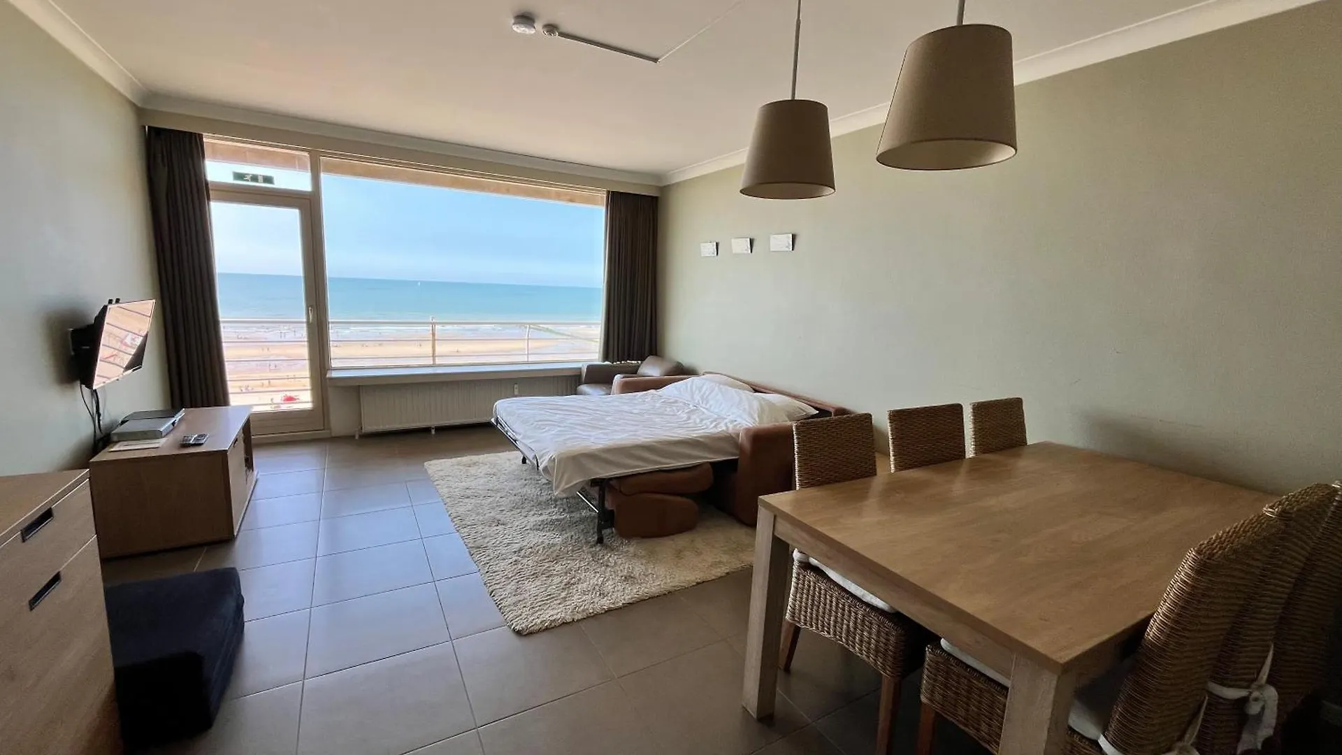 Cosy Studio With Spectacular Seaview In Ostend T37 Apartment